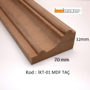 İKT-01 MDF TAÇ 70x32mm x 2800mm